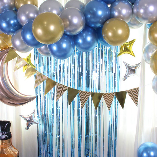 Imagen 5 de 7 de Kit De 87 Globos Para Decoración De Fiesta De Cumpleaños, Co