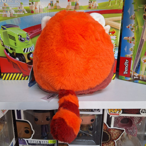 Squishmallows Peluche Disney Red Panda Mei 20cm - Original Red Panda Mei