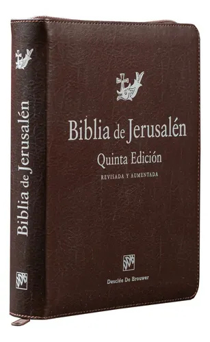 Biblia De Jerusalén Quinta Edicion Con Cremallera