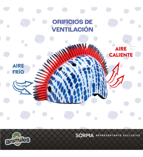 Casco Niños Punk Para Bicicleta Monopatín Rollers Patín