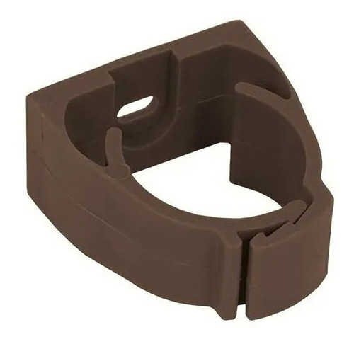 Imagem 5 de 7 de Abraçadeira Click P/tubo Eletroduto 32mm 1 Vermelha 10pçs