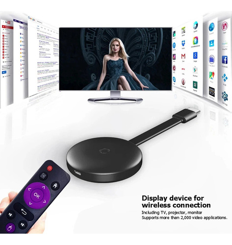 // Novo Dispositivo Sem Fio: Tela Hdmi Duplicada Sem Cortar
