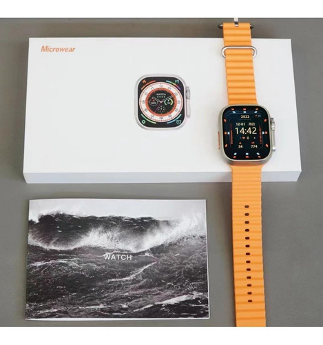 Imagen 8 de 10 de Reloj Inteligente Smartwatch W68+ Ultra 2023 Serie 8 Ip68