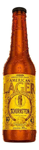 Cerveja Schornstein American Lager All Day 355ml