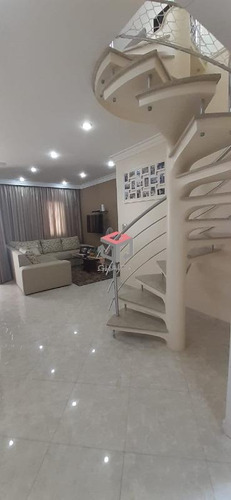Imagem 1 de 24 de Cobertura À Venda, 3 Quartos, 2 Suítes, 2 Vagas, Santa Maria - São Caetano Do Sul/sp - 98796