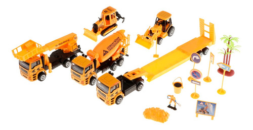 Escala 1:50 Pull Back Vehículo De Construcción Coche Escala 1:50 Pull Back Vehículo De Construcción Coche