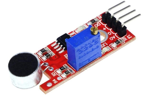 Modulo Sensor De Sonido Microfono Ajustable Arduino Pic
