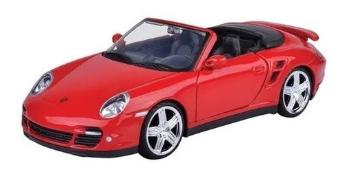 Auto De Colección Porsche 911 Turbo Cabriolet 1:24 Motormax