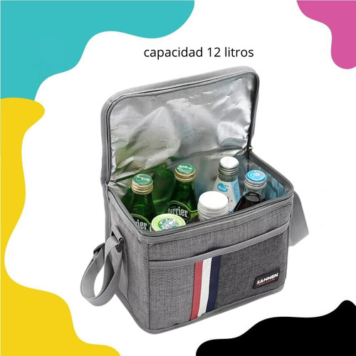 Bolsito Lunchera Termica Escolar Combinado Bolso Termico Escolar