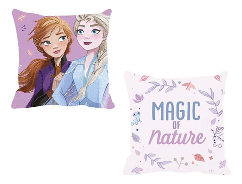 Cojín Infantil Decorativo Frozen Magic