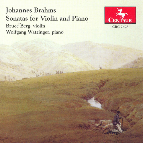 Bruce Berg; Cd De Sonatas Para Violín Y Piano De J. Brahms