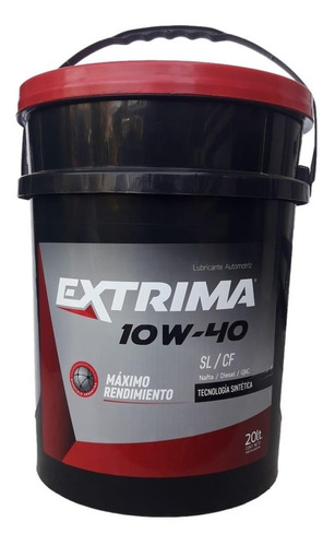 Aceite 10w40 Semi Sintetico Extrima 20lts