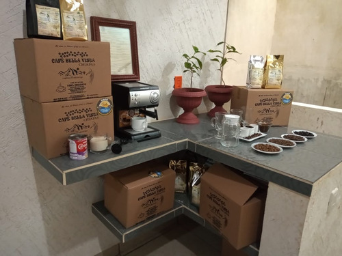 Café Caturra En Grano Tostado, Finca Bella Vista, 1 Kg