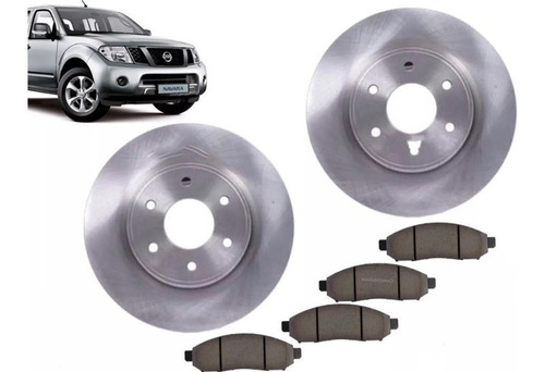 Nissan Navara Disco Freno + Pastillas Delant 2007 - 2013