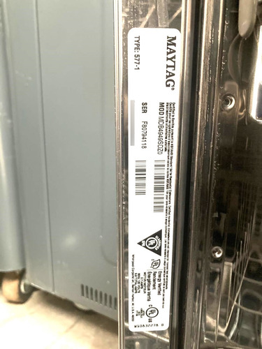 Lavavajillas Empotrable Maytag Mdb4949skz (Usado)