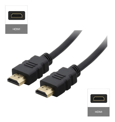 Kit 5 Cabos Hdmi 2.0 1.8m Alta Definição Uhd 5gb/s Atacado