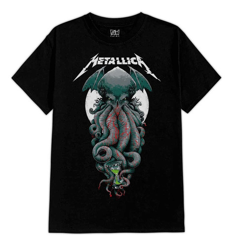 Metallica 706 The Call Of Cthulhu Polera Estampada