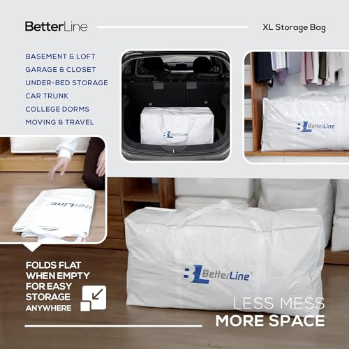 Bolsa Almacenamiento Grande 45 X 22 X 16 Pulgadas Resistente