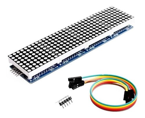 Matriz Led 8x8x4 Digitos Max7219 Para Arduino