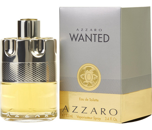 Edt 3.4 Onzas Wanted Por Azzaro Para Hombre