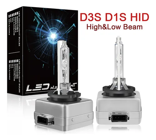 Kit De Faros Delanteros Led De Xenón Hid D3s 6000k