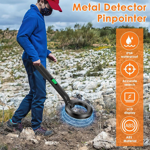 Detector De Metais, Detector Com Áudio E Alertas, Digitaliza