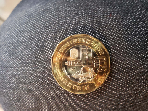 Moneda De 500 Años De La Fundacion De La Ciudad Y Puerto