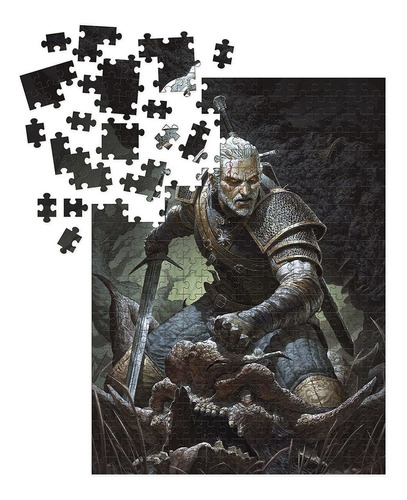 The Witcher 3 - Wild Hunt: Geralt - Trophy Puzzle