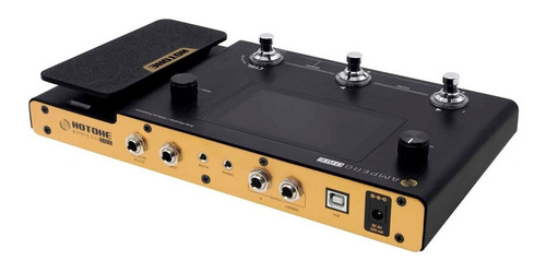 Imagen 3 de 4 de Pedal de efecto Hotone Ampero One MP-80 negro