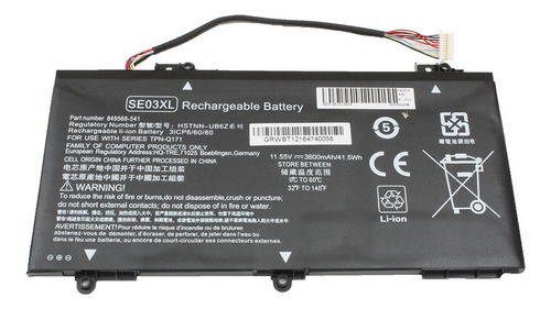 Bateria Compatible Con Hp Pavilion 14-av006la Calidad A