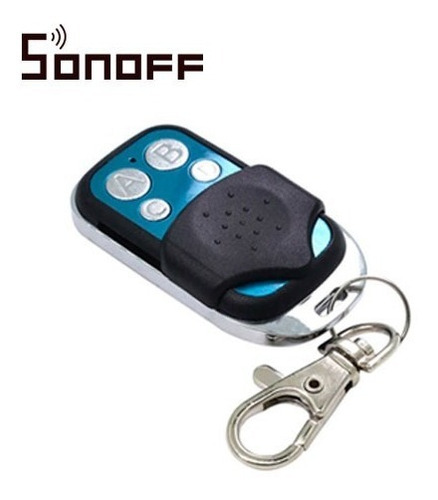 Control Remoto Rf Sonoff 4 Botones Tapa Deslizable 20 Metros