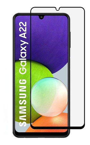 Vidrio Templado Full Cover Especifico Samsung Galaxy A22