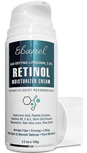 Ebanel Retinol Crema 2.5% Con Ácido Hialurónico