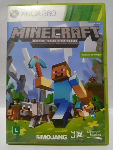 Jogo Minecraft Xbox 360 Usado Original Midia Fisica