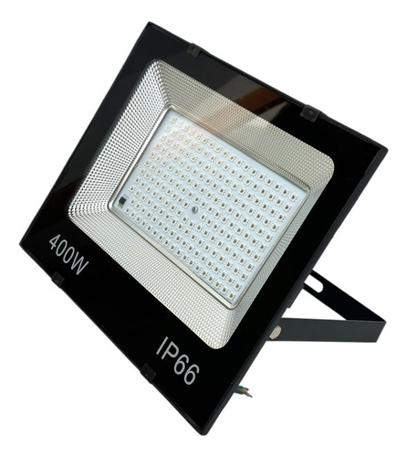 Kit 2 Refletor Led 400w Rgb Colorido Controle Holofote