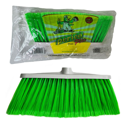 3 Escoba Vinilo Cepillo Grande Plus P220 Perico C Baston M