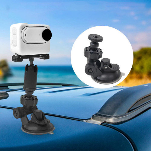 Soporte De Coche Con Ventosa 360 Grados Ajustable Para