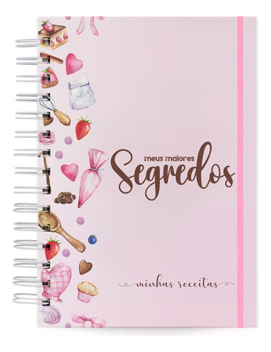 Caderno De Receita Meus Maiores Segredos Culinários Doces