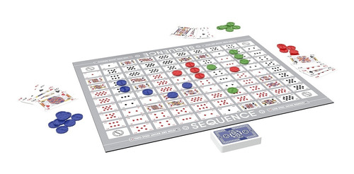 Juego De Mesa Cartas Secuence Classic P/ Adultos Y Niños +7