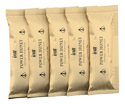 Caixa Power Honey Intt - Suplemento Alimentar Com 8 Sachês