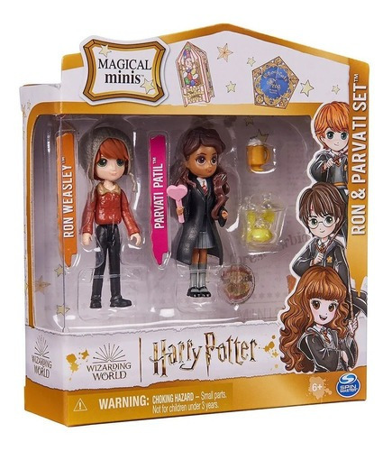 Magical Minis Ron Weasley E Parvati - Harry Potter Sunny