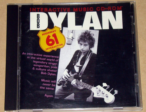 Bob Dylan Highway 61 Interactive Cd Rom / Audio / Kktus 