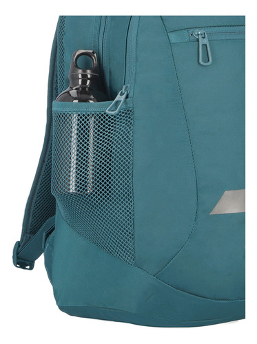 Mochila Samsonite Acceleration Harlow Color Azul Petróleo Diseño De La Tela Lisa