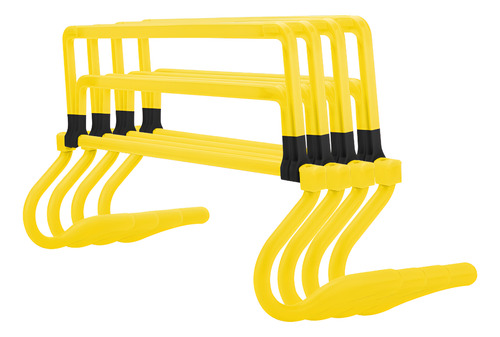 Kit Barreira C/ 4 Obstáculos 4 Alturas Ajustáveis Agilidade