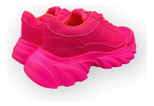 Tenis rosa fucsia hot sale