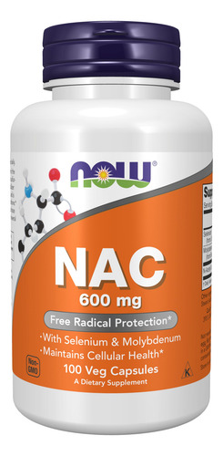 Suplemento Broan-nutone Nac (n-actil Cisteína) 600 Mg Com Sa