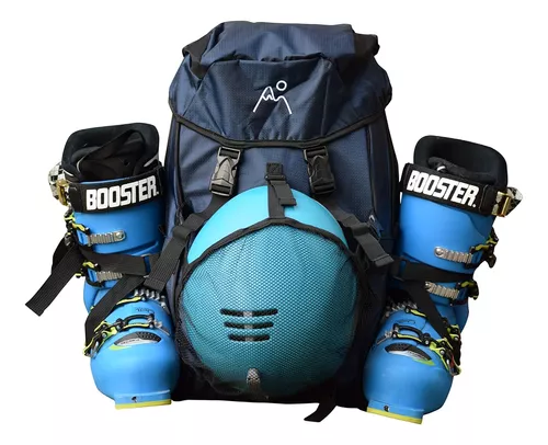  Mochila para botas de esquí de 50 litros – Botas de snowboard y  esquí, bolsa de viaje para casco de viaje aéreo – Accesorios ergonómicos  para equipo de esquí (guantes, chaqueta