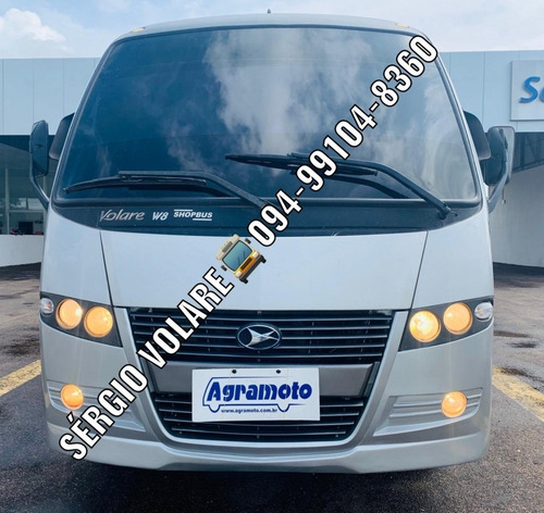 Micro Ônibus Volare W8 On Executivo Cor Prata Ano 2010/2010
