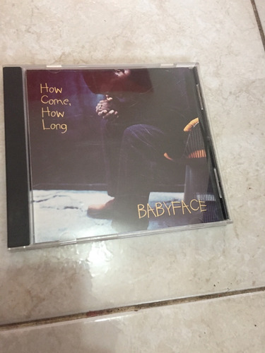 Babyface - How Come, How Long - Disco - Maxi Single (Usado)