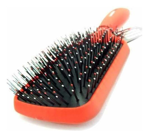 Escova de Cabelo Babyliss Tecnologia Dupla Cerda Paleta Cor Vermelho